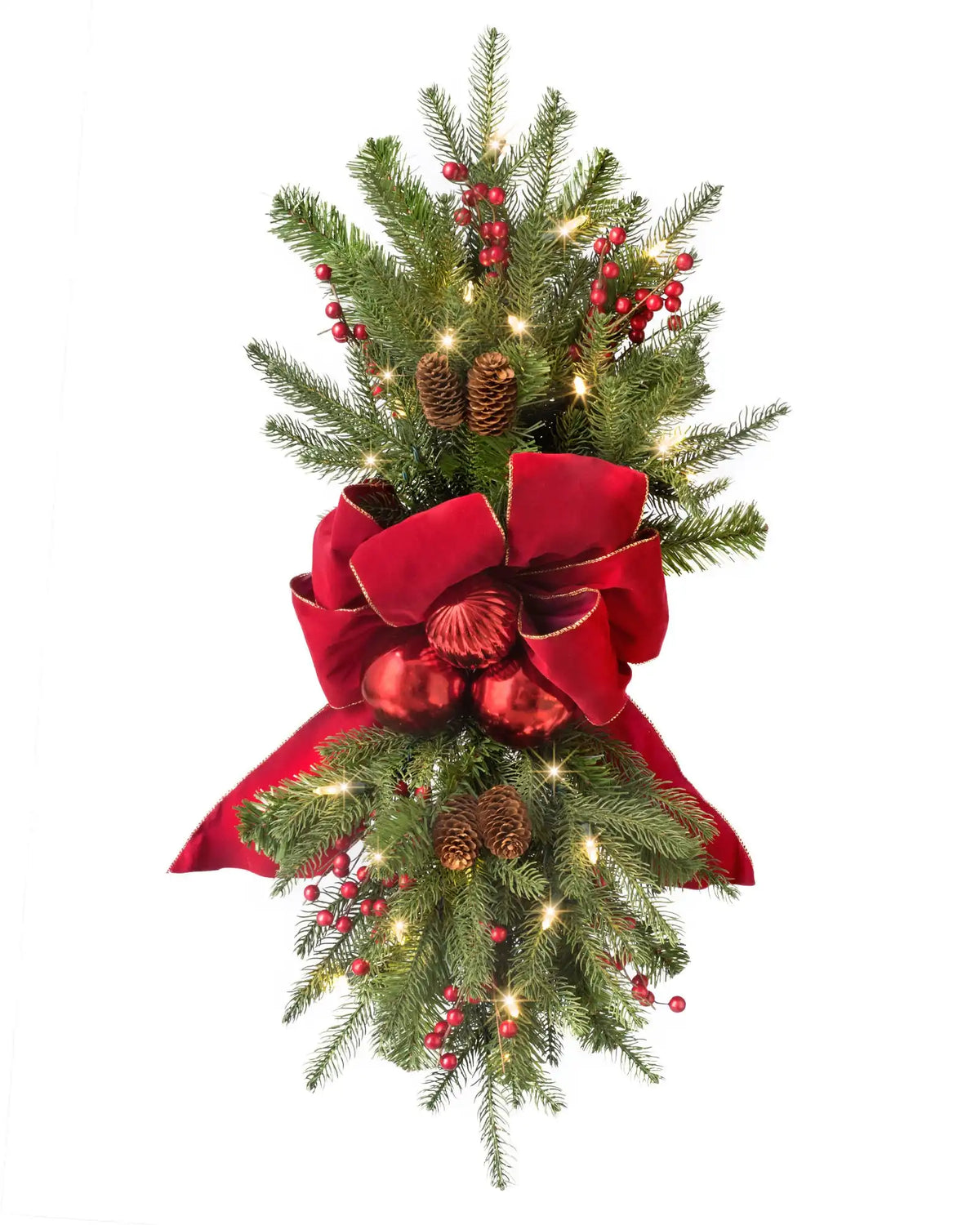 Holiday Staircase Foliage