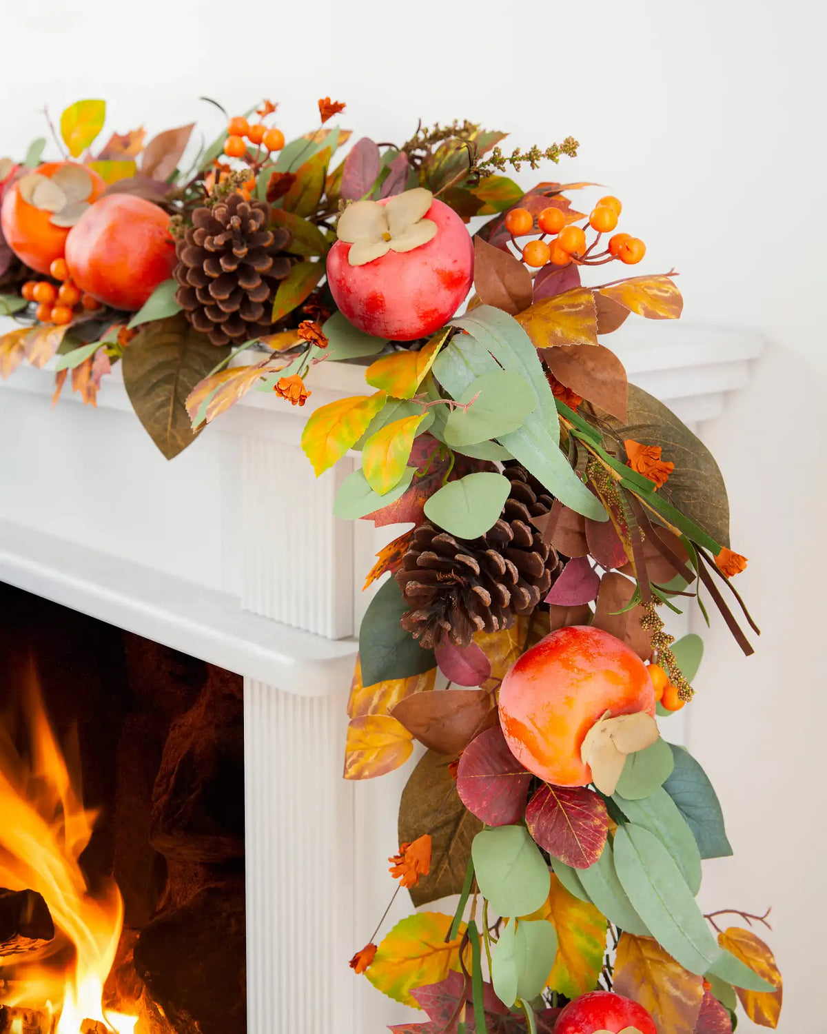 Persimmon & Pinecone Foliage