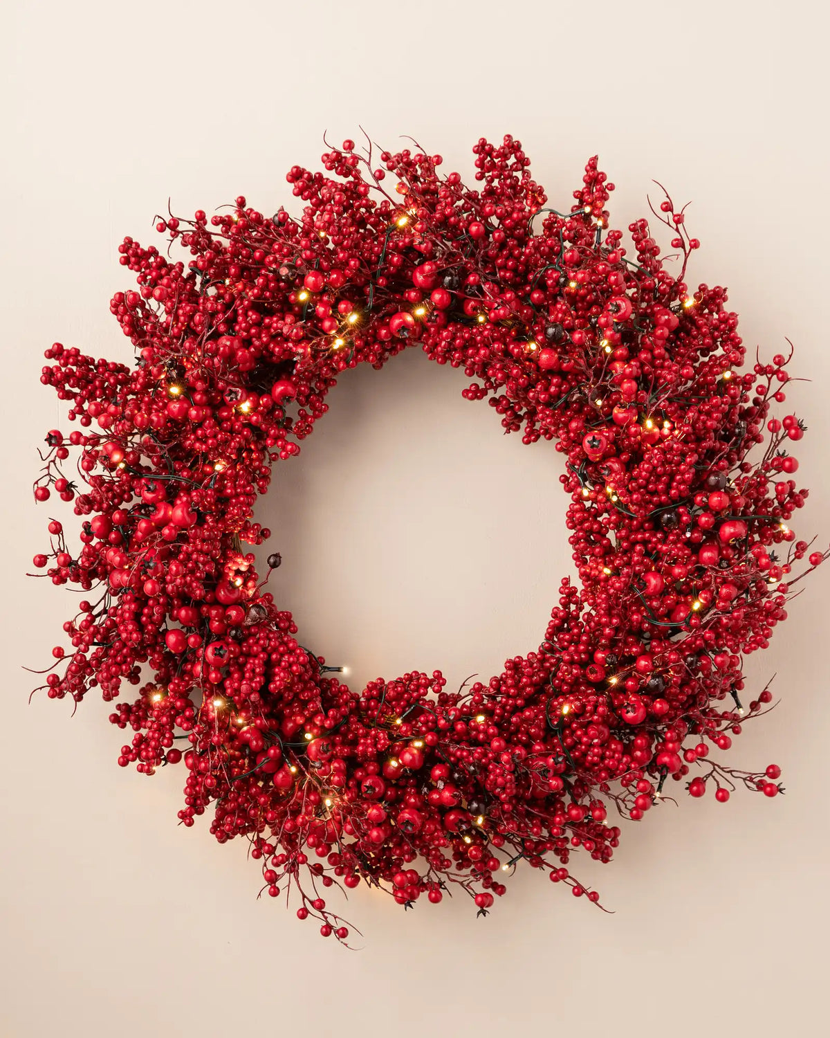 Festive Red Berry Foliage