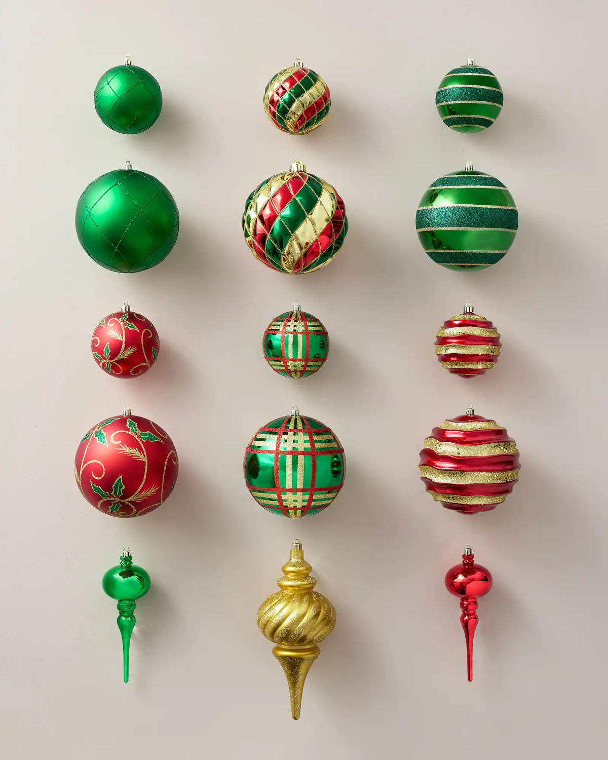 Merry Mix Shatter-Resistant Ornament Collection