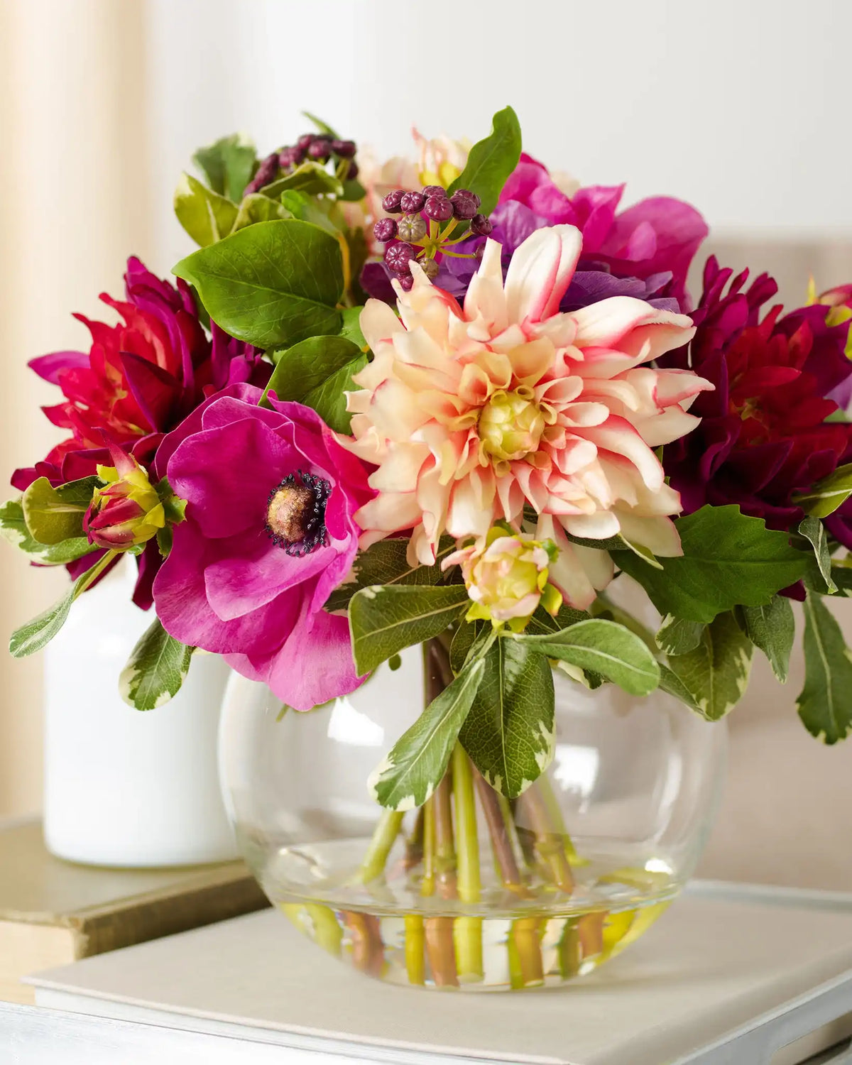 Dahlia Artificial Flower Arrangements