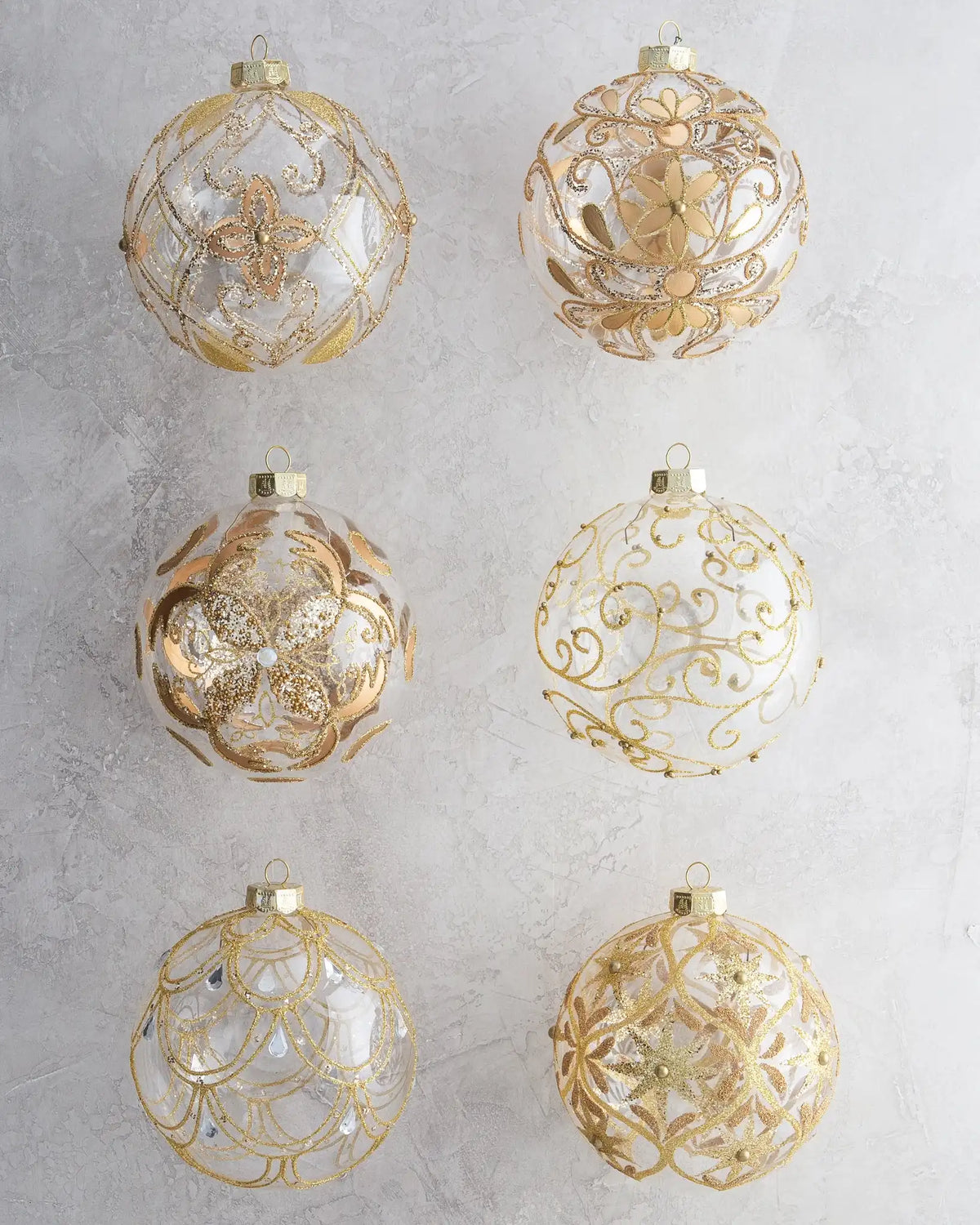 Gilded Glory Ornament Collection