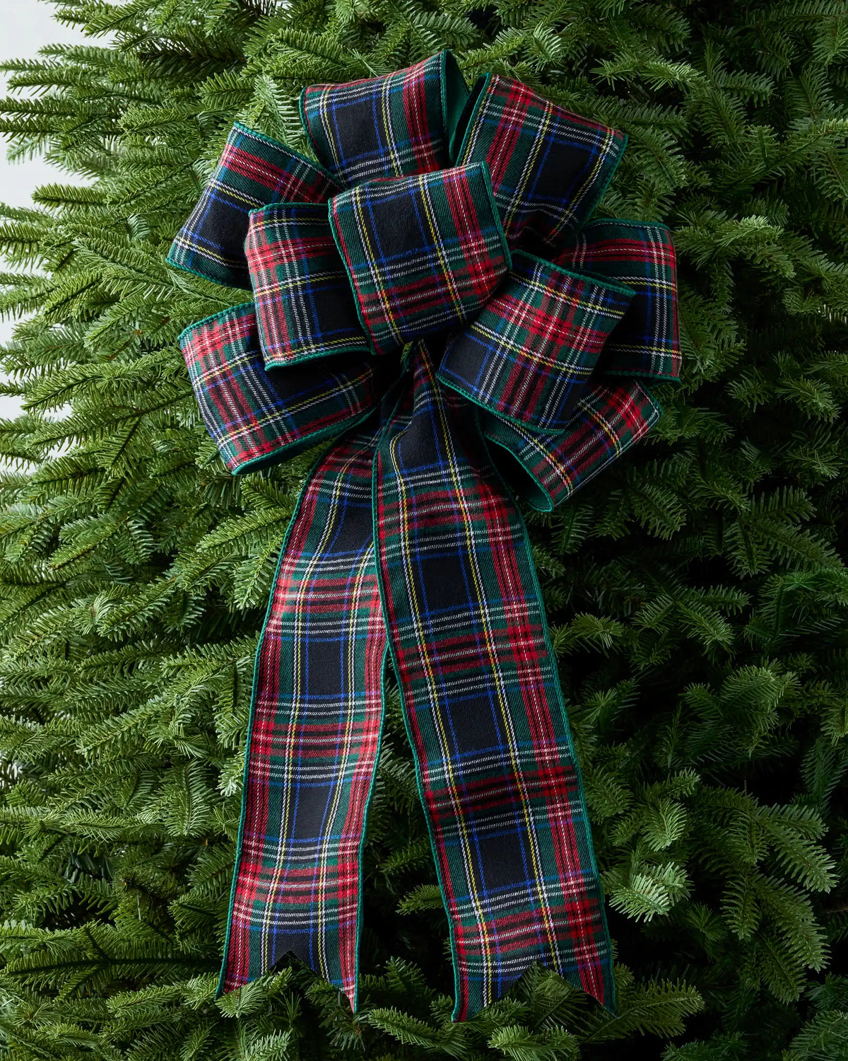 Tartan Pre-Tied Christmas Bows