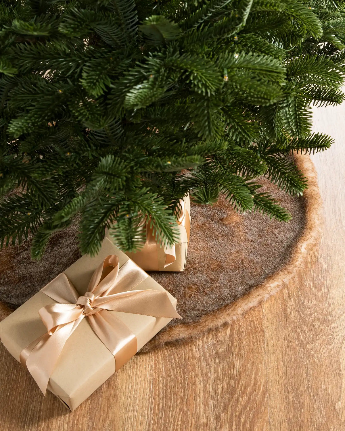 Lodge Faux Fur Tree Skirts