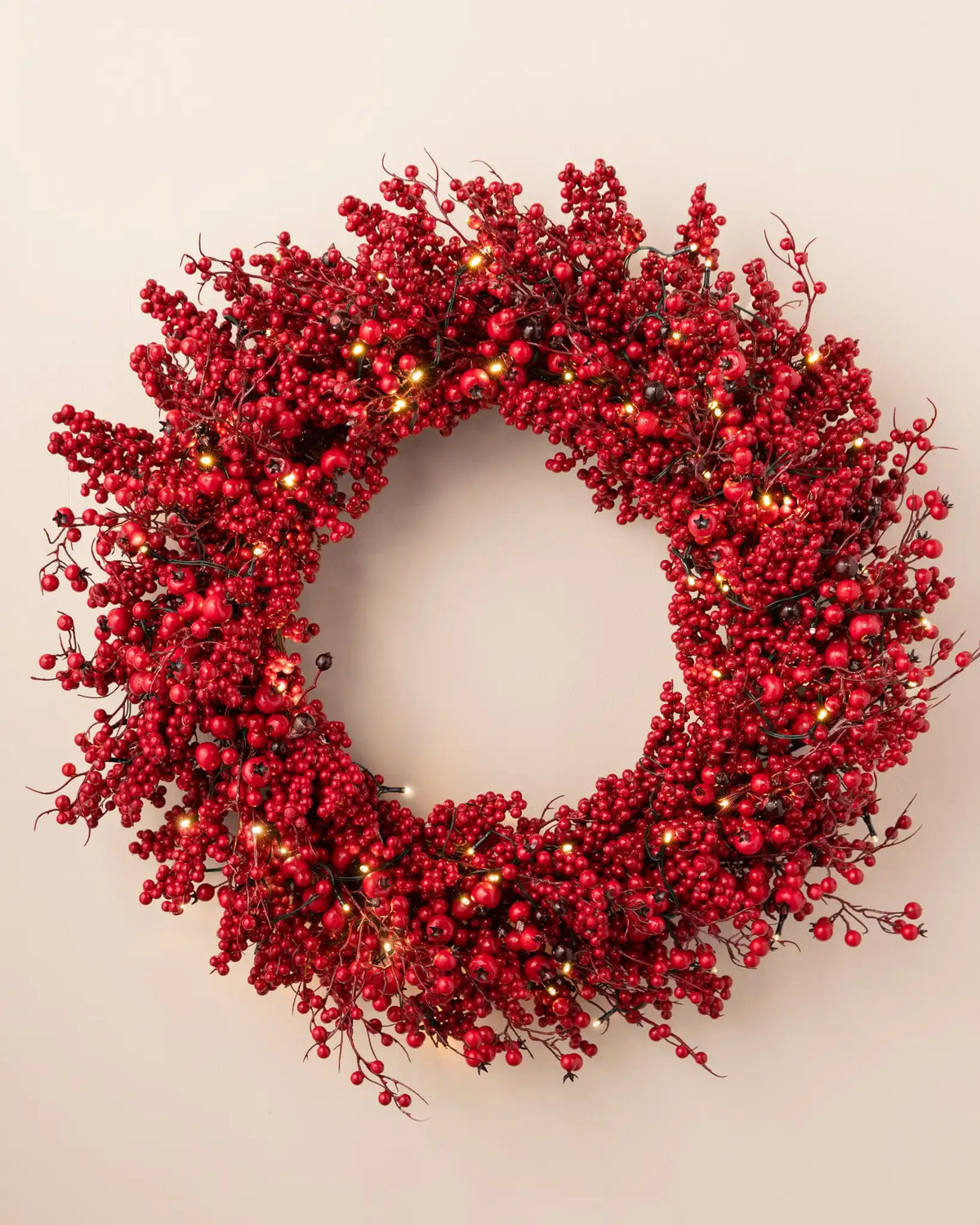 Festive Red Berry Foliage