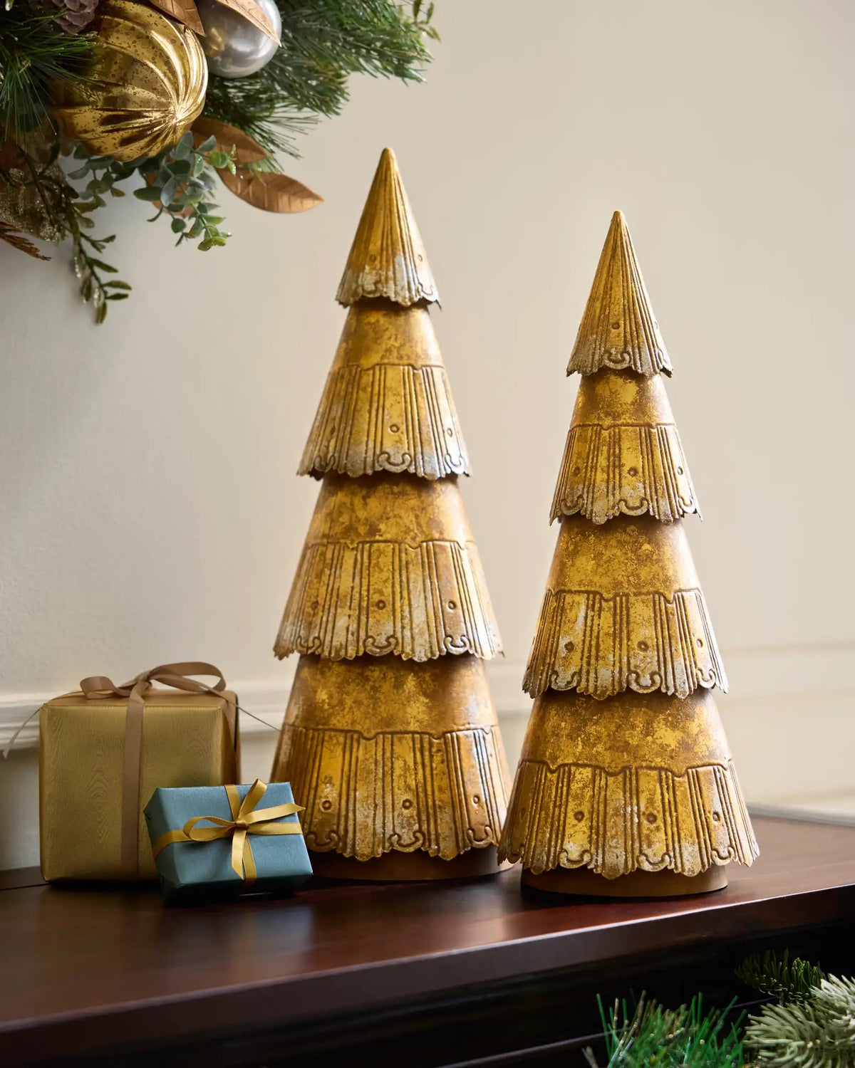 Bronzed Tabletop Trees