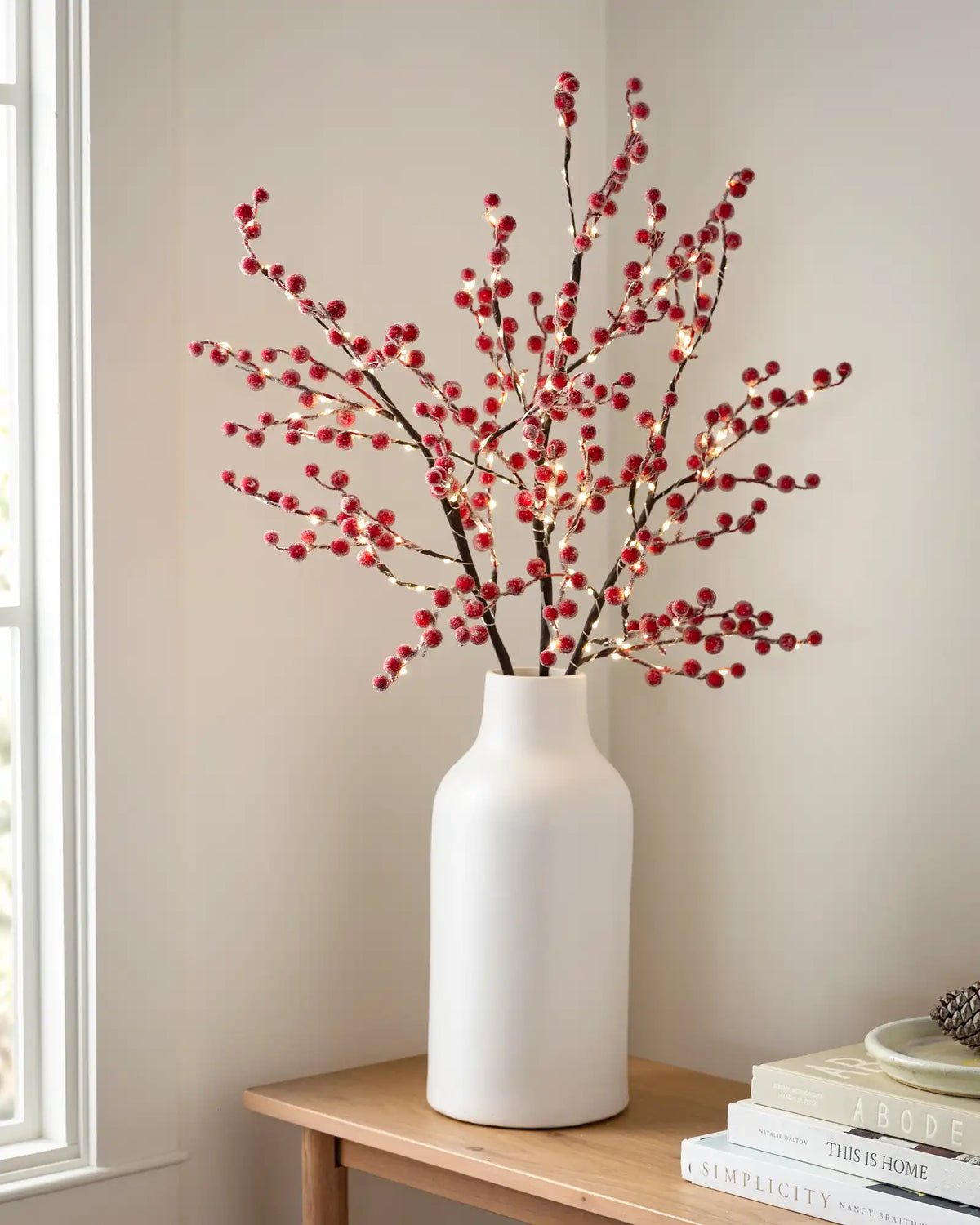 Lit Twig Branches