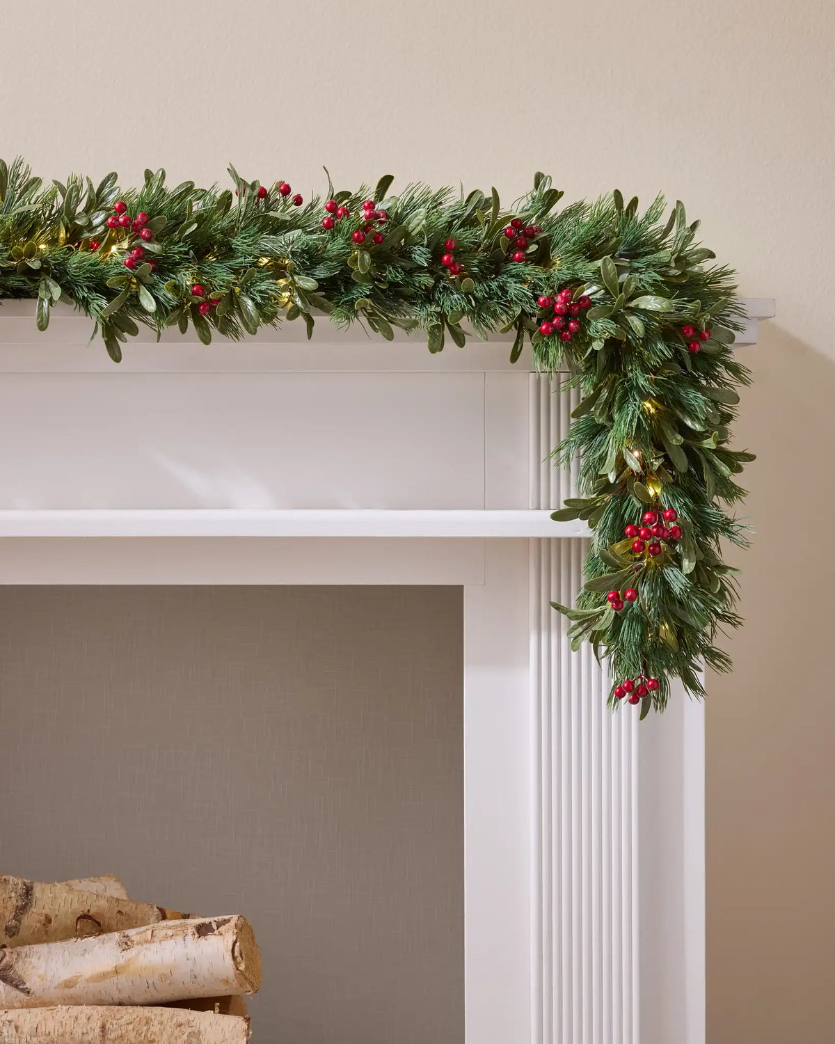 Red Berry Mistletoe Foliage