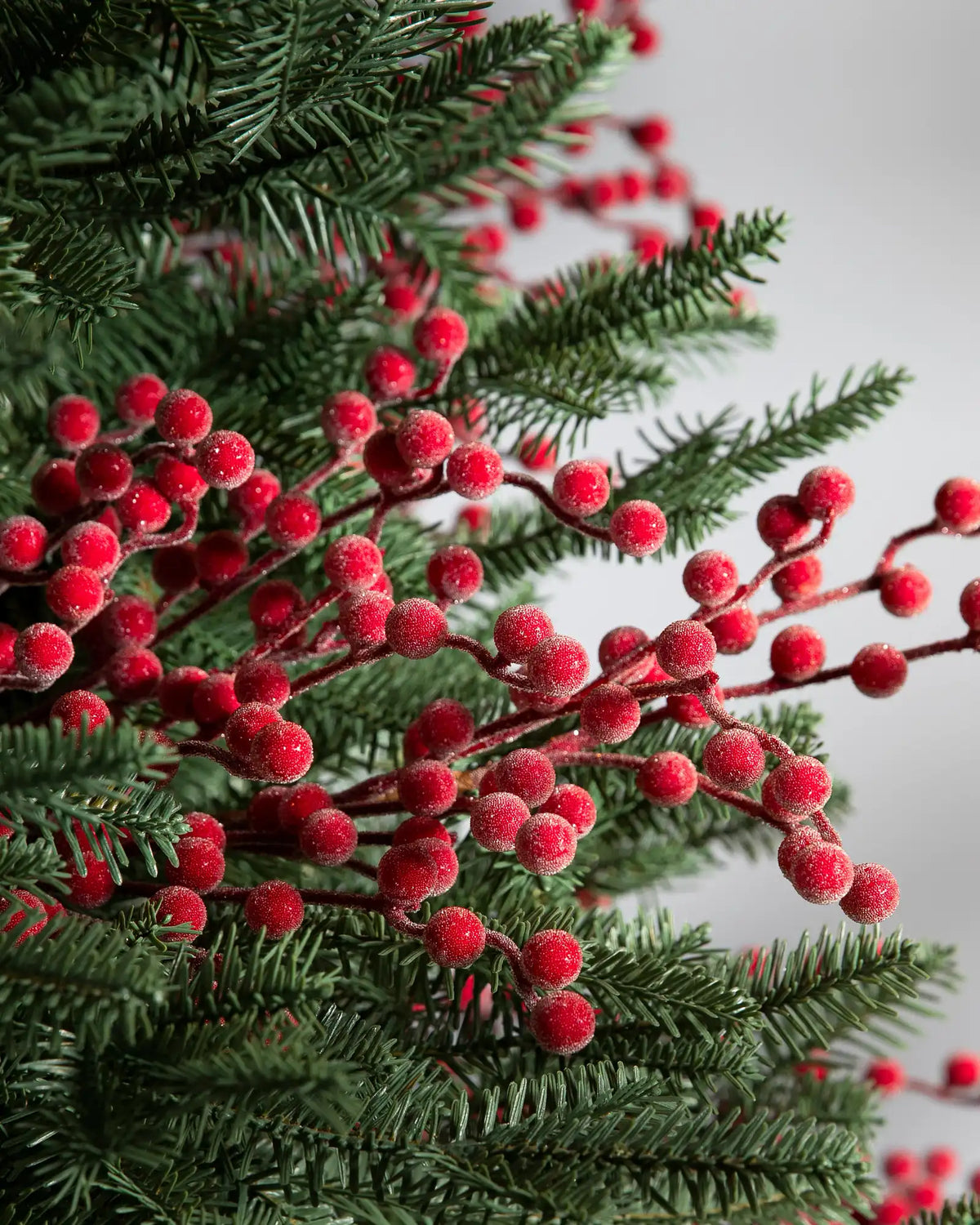 Sugared Berry Christmas Picks