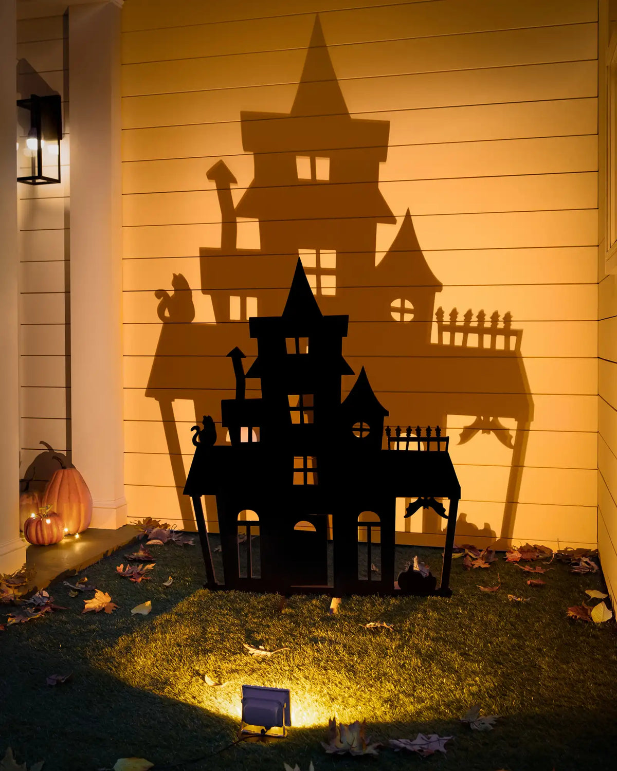 Outdoor Illuminated Halloween Silhouettes