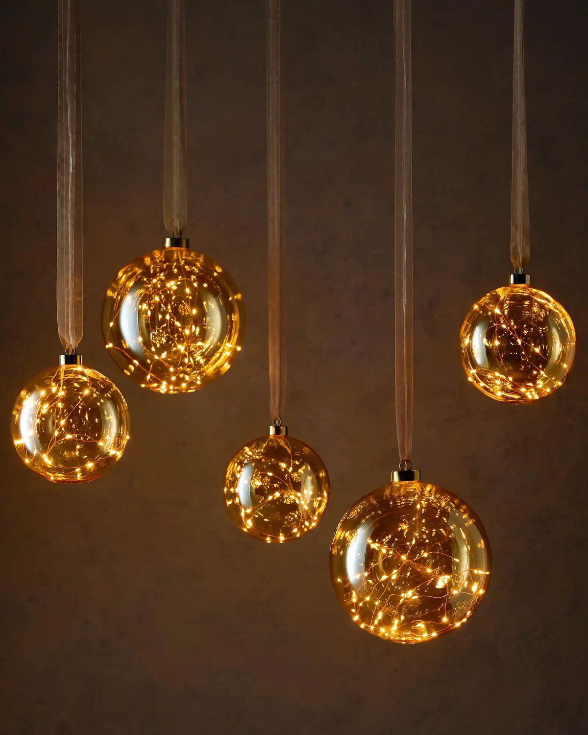 Fairy Light Hanging Glass Orbs