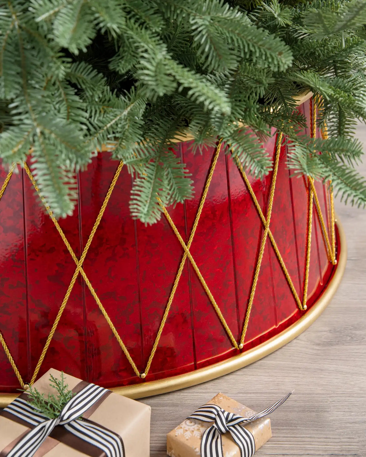 Drum Christmas Tree Collars