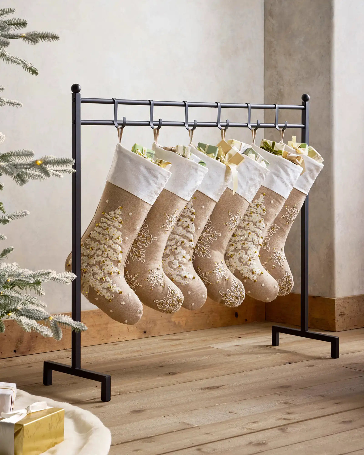 Freestanding Stocking Holder