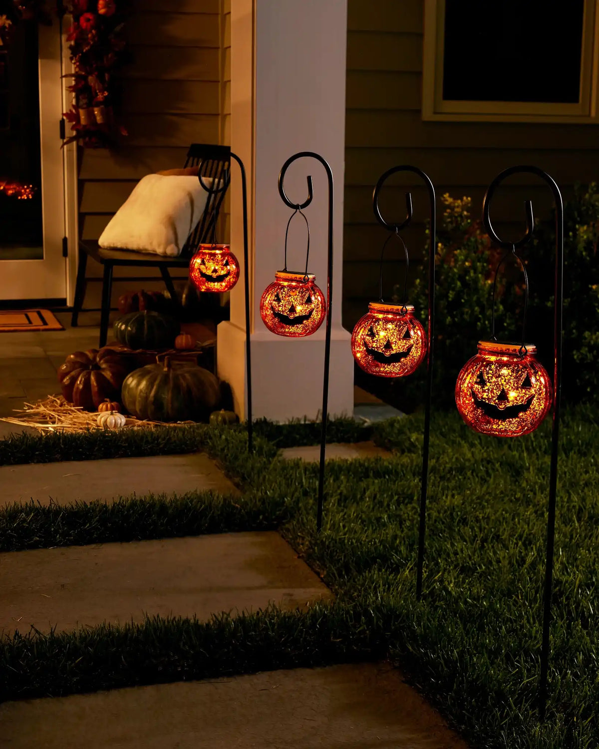 Solar Halloween Pathway Lights