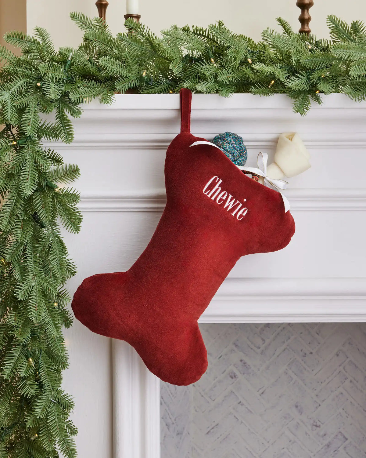 Dog Bone Christmas Stocking