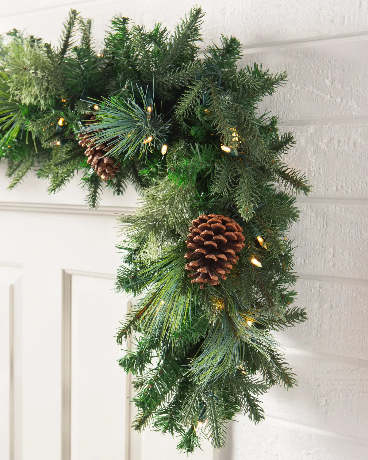 Outdoor Mixed Evergreen Foliage