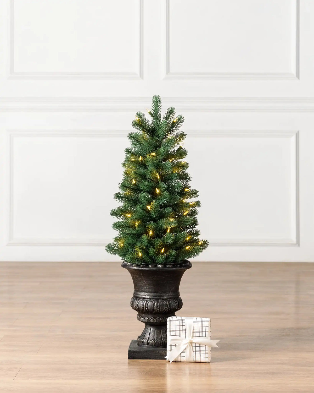 Sonoma Slim Artificial Potted Christmas Trees