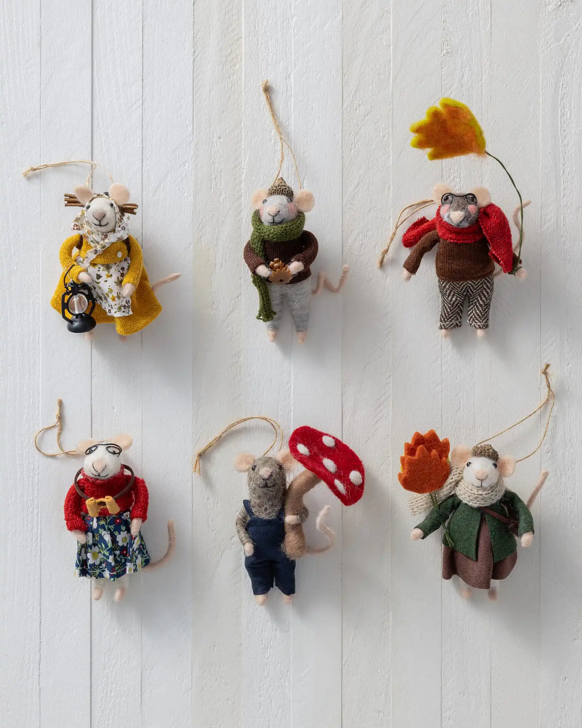 Festive Friends Felt Ornament Collection