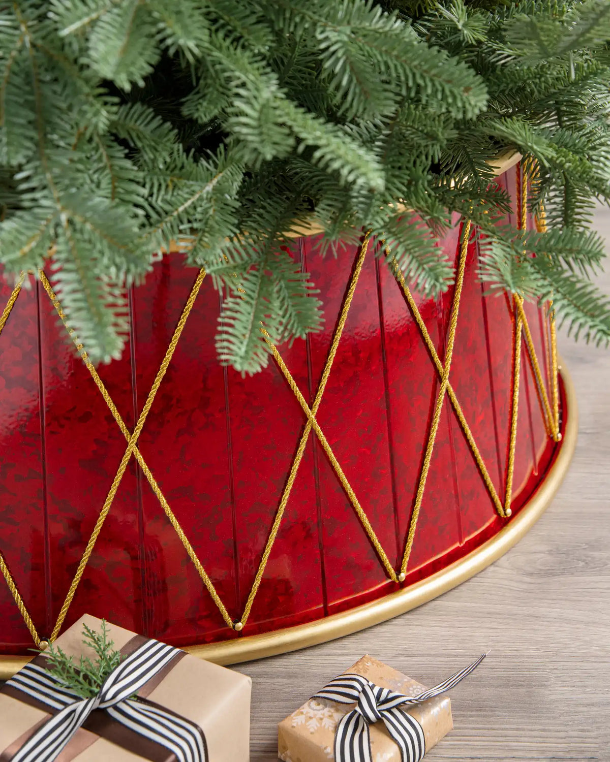 Drum Christmas Tree Collars