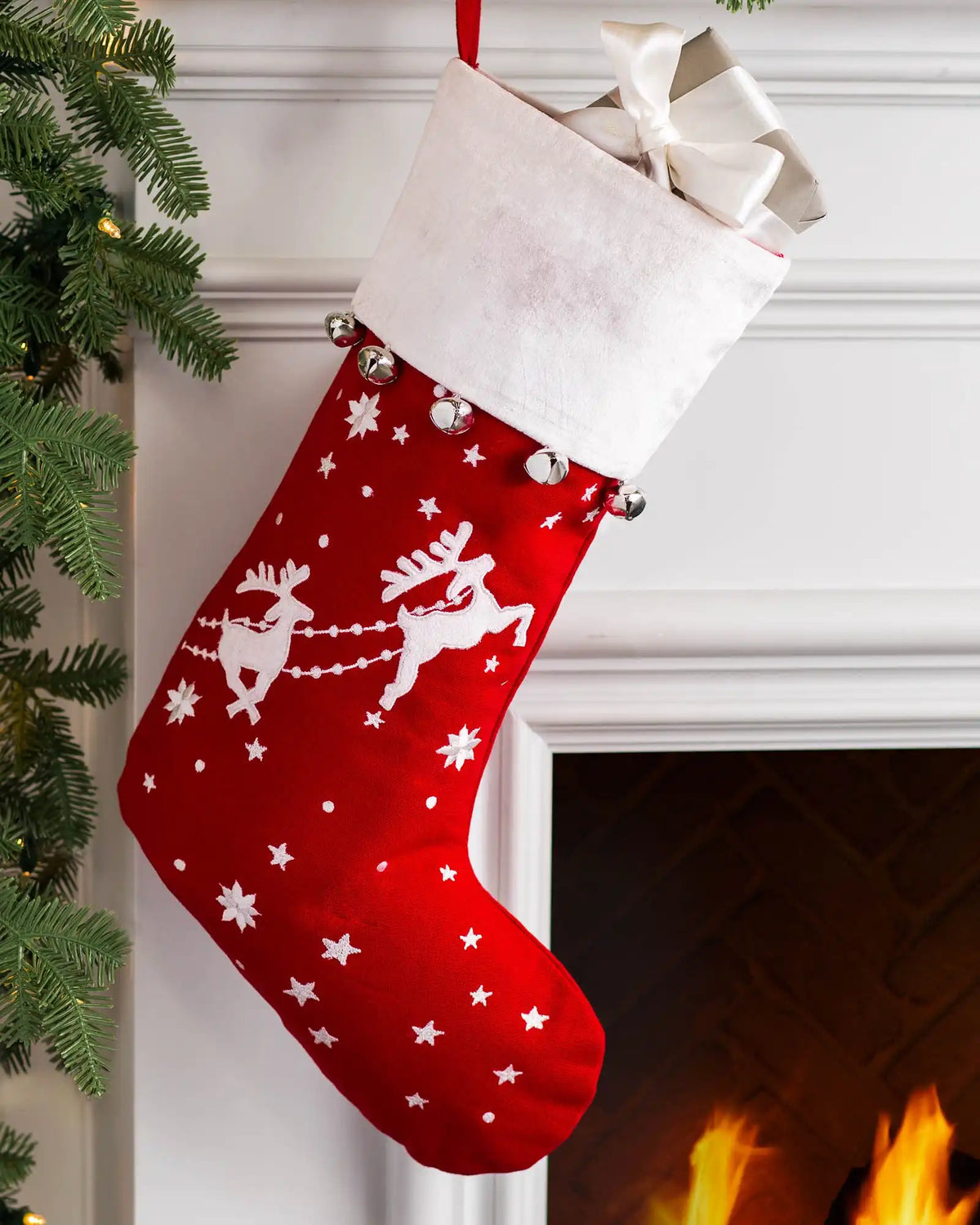 Dashing Through the Snow Stockings